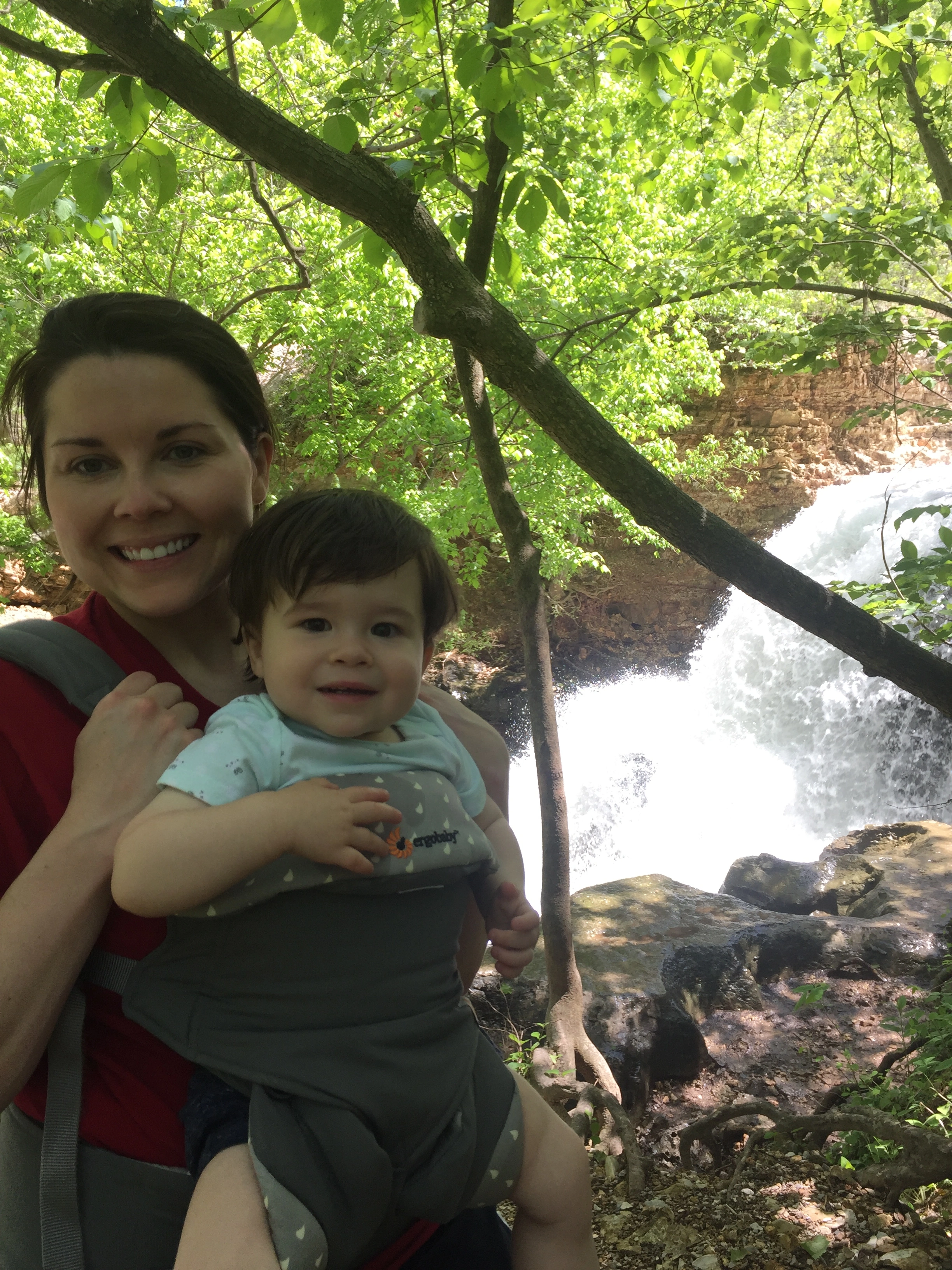 Tanyard Creek waterfall in Bella Vista, AR